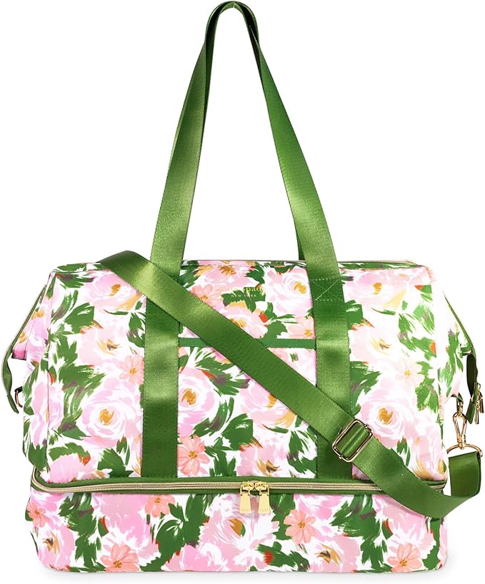 kate spade new york Large Capacity Insulated Cooler Tote Bag, Soft Sided Portable Beach Cooler with Shoulder Strap (Hidden...