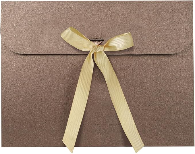 10PCS Gift Envelopes for Scarves, Birthday Cards - Paper Wrapping Bags Bulk Party Favor Cardboard Present Envelopes With R...