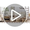 KAKAMAY Large Blanket Basket (20"x13"),Woven Baskets for storage Baby Laundry Hamper, Cotton Rope Blanket Basket for Livin...