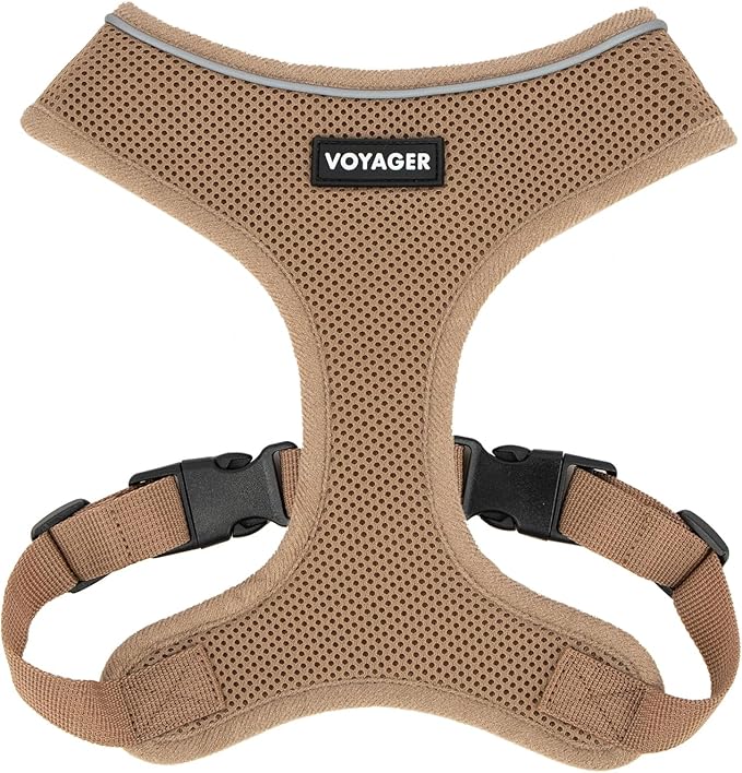 Best Pet Supplies Voyager Aerolite Adjustable No Pull Dog Harness with Reflective Stripes for Walking, Jogging, Heavy-Duty...