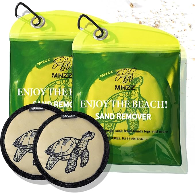 Beach Sand Remover Sand Eraser Kids Adult Women Men Summer Essentials Sunscreen Chair Cover Towel Blanket Shell Tote Bag T...