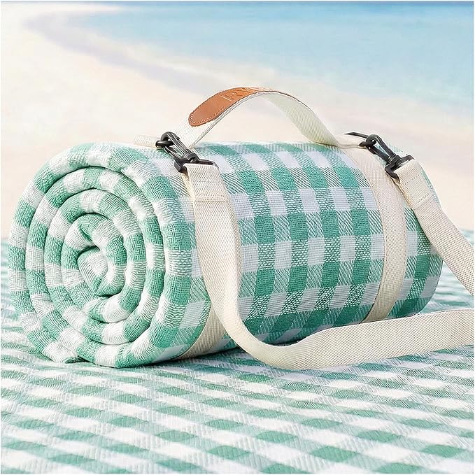 Waterproof Beach Blanket Picnic Outdoor Camping Mat Oversized Extra Large Foldable Sandproof Sand Free Resistant Big XL Gi...