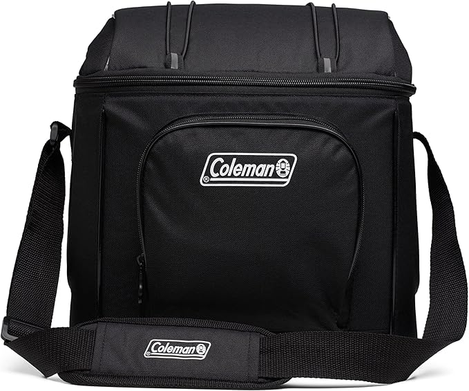 Coleman Chiller Insulated Soft Cooler, Leakproof 9/16/30 Can Cooler with 12+ Hour Ice Retention, Made with Recycled Materi...