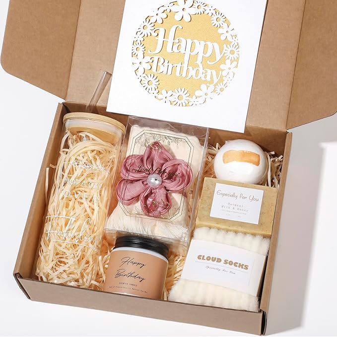 Gifts for Her, Birthday Gifts for Women, Happy Birthday Gift Set for Sister, Unique Birthday Gift for Mom, Funny Gift Idea...
