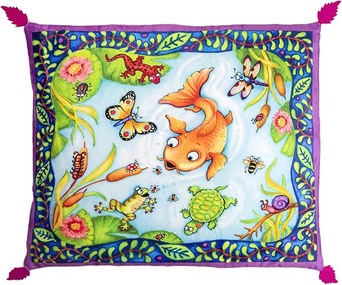FUZZU Sweet Spot Kitty Carpet with Catnip (Lily Pad)