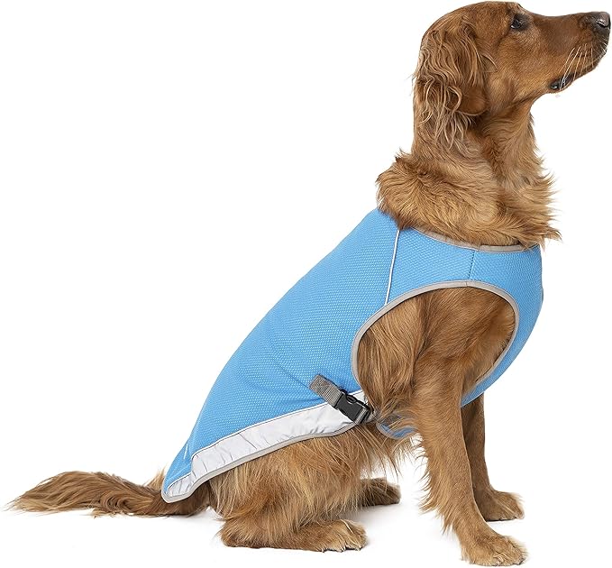 Canada Pooch Dog Cooling Vest - Evaporative Cooling Vest for Dogs with Breathable Mesh Material & Reflective Lining, Adjus...