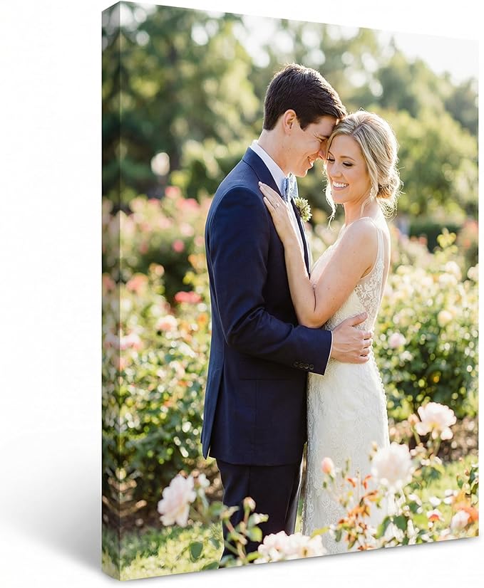 IUI Custom Canvas Prints with Your Photos - Personalized Pictures to Stunning Framed Canvas Wall Art Ideal for Home Decor ...