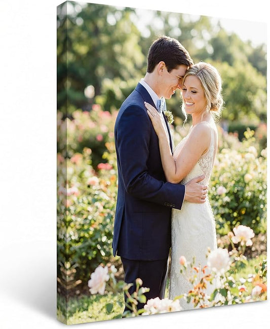 IUI Custom Canvas Prints with Your Photos - Personalized Pictures to Stunning Framed Canvas Wall Art Ideal for Home Decor ...