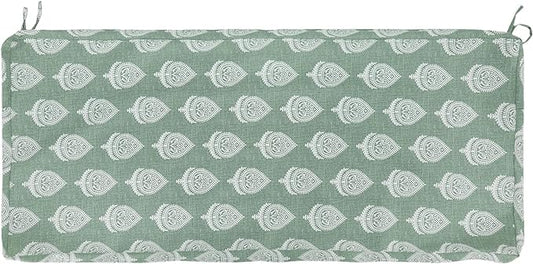 FUNHOME Outdoor Cushion Covers 42" x 18" x 3", No Insert! Patio Covers Replacement for Outdoor Furniture,Water Resistant P...