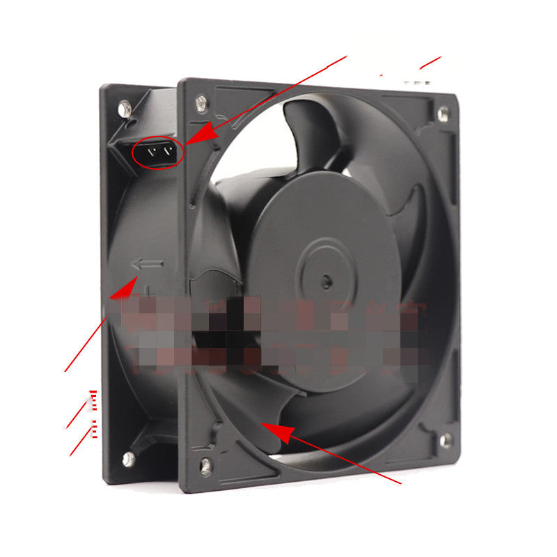 New Original KAKU Card Solid KA1238HA2 12038 220V 0.13A Cooling Fan