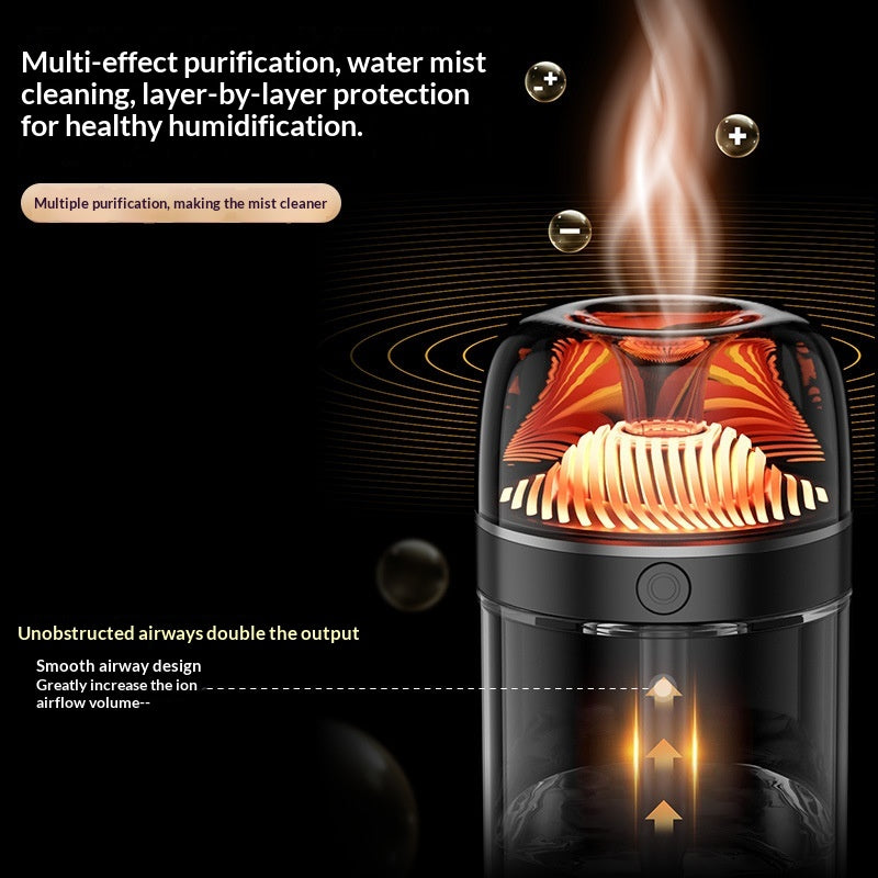 USB-charging, High-mist Output Home And Car Air Humidifier