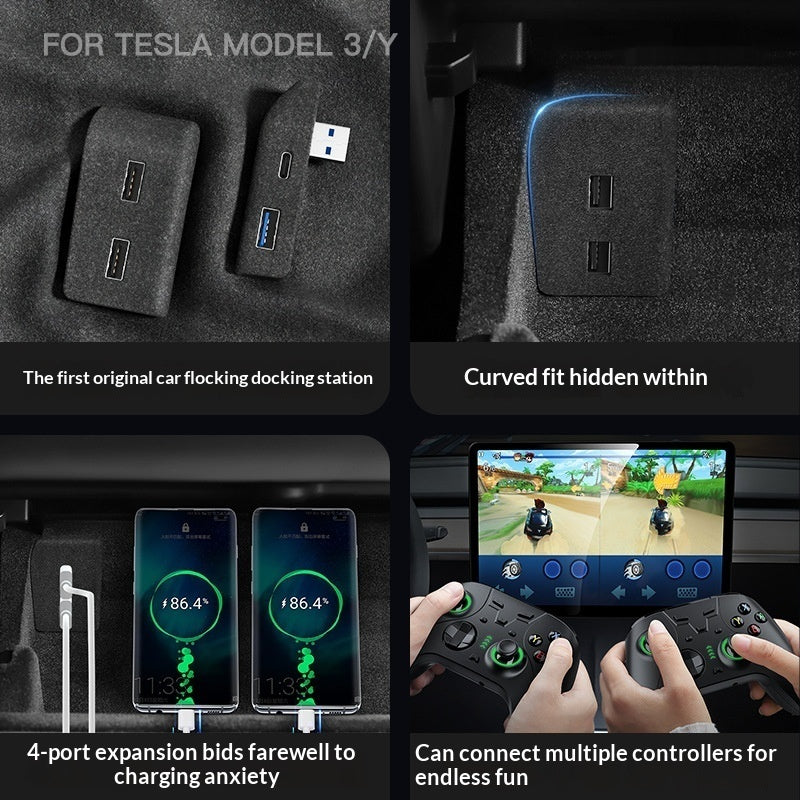 Glovebox Dock, Central Control Extender, USB Accessories