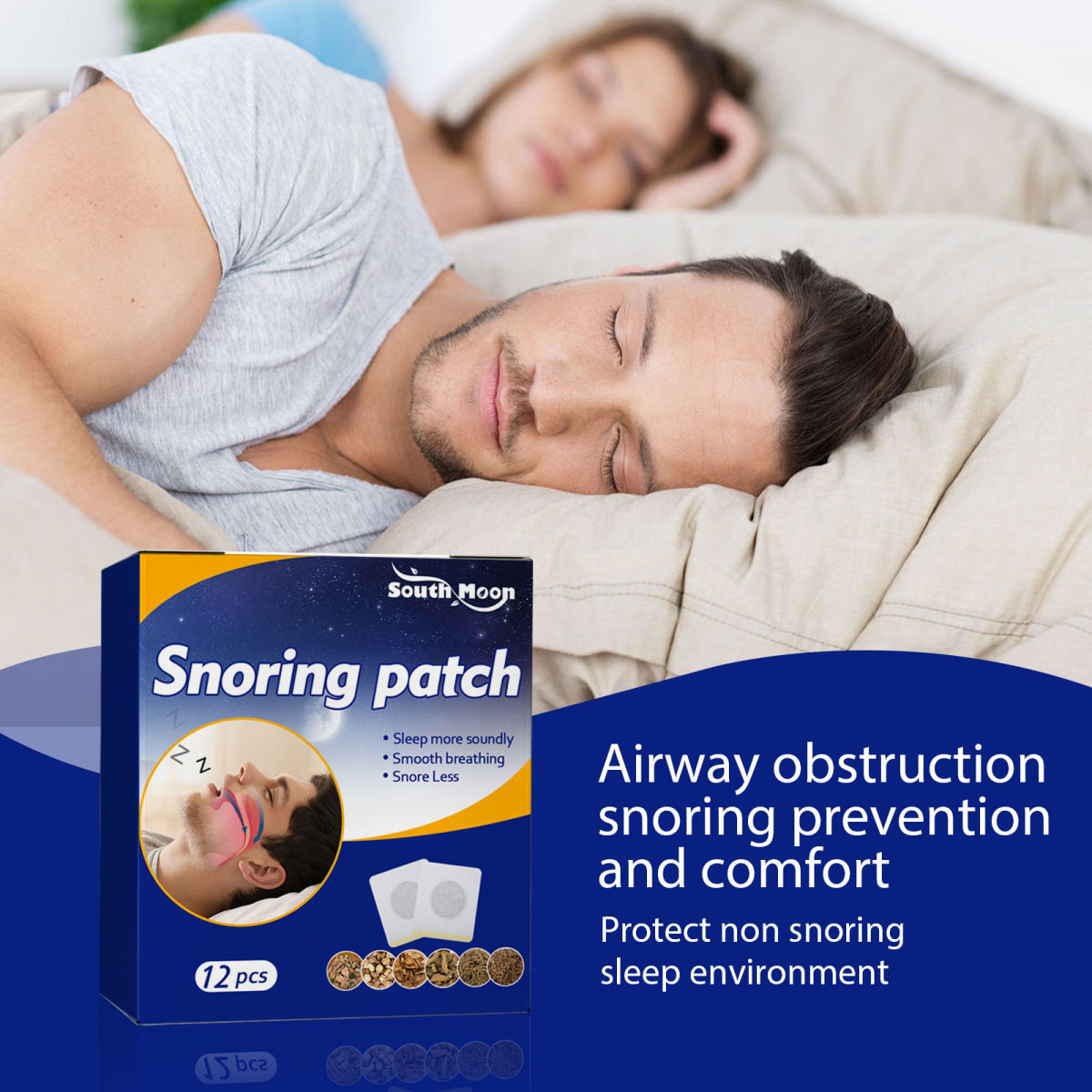 Snoring Stop Sleep Improvement Care Patch