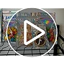 100Pcs Holographic Packaging Bags, 3.1x4.7 inch Resealable Foil Pouch Mylar Sample Bag Great for Small Business and Party ...