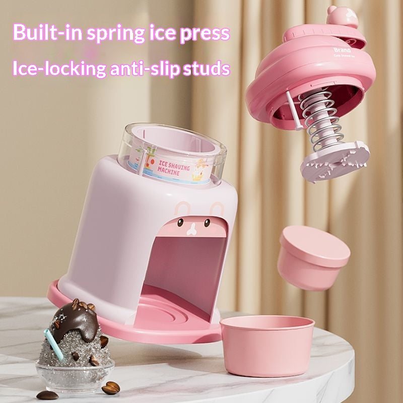 Hand-cranked Ice Shaver For Kids For Home Use