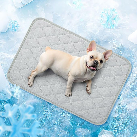 LOOBANI Dog Cooling Mat for Small Dogs/Cats - Dog Cooling Pad Durable, Cool Blanket Machine Washable, Pet Cool Mat for Out...