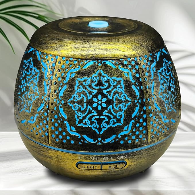 Essential Oil Diffuser for Home 500ML, Aromatherapy Diffusers for Essential Oils Large Room with Cool Mist Humidifiers for...