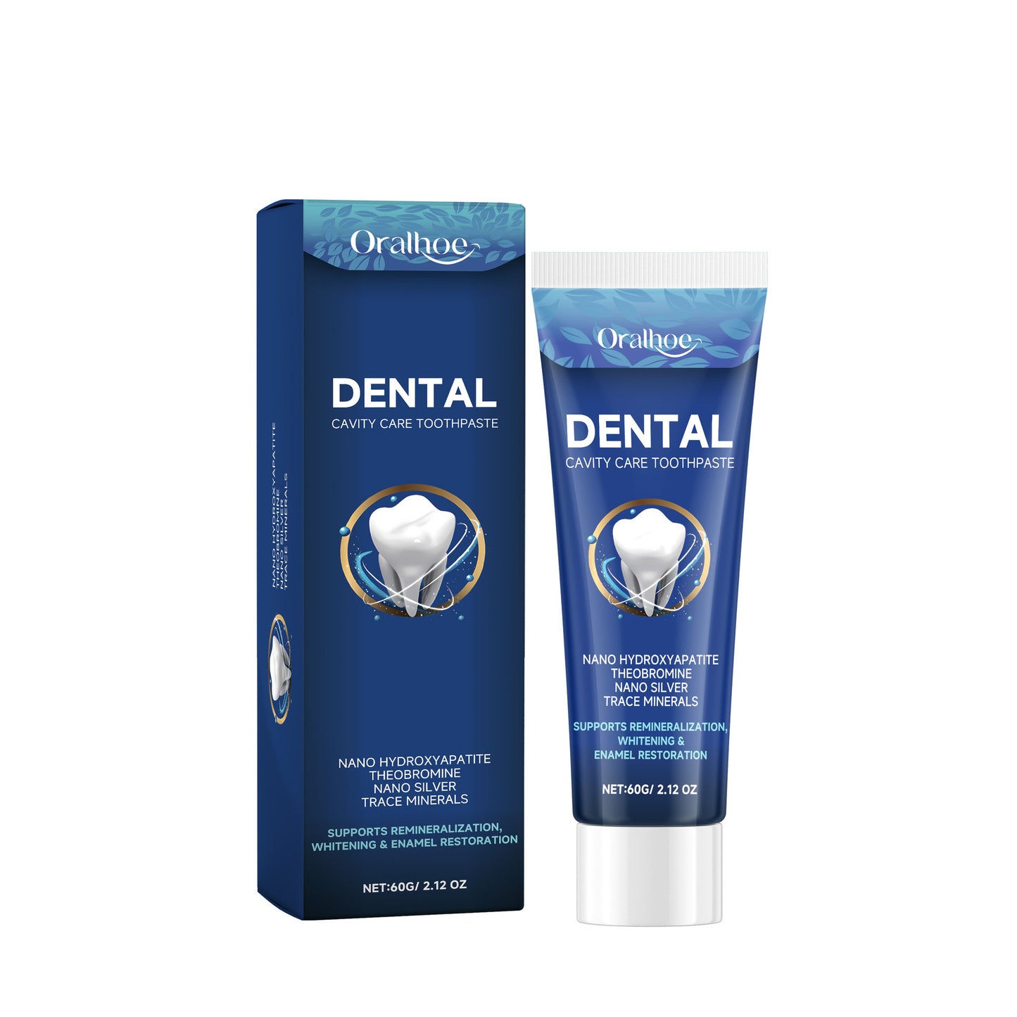 ORALHOE Dental Care Gently Cleans Stains And Tartar For A Fresh