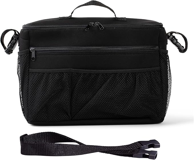 J.L. Childress Cool 'N Cargo Stroller and Wagon Cooler and Organizer - Universal Fit - Insulated - Attaches to Strollers, ...