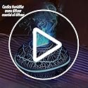 Candico 3-in-1 Aromatherapy Diffuser & Humidifier, 250ML Ultrasonic Aroma Essential Oil Diffuser with 7-Color Flame Night ...