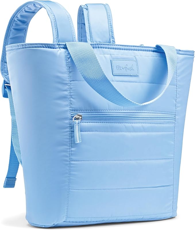 Fit & Fresh Mari Cooler Backpack for Women, Insulated Leakproof Soft Cooler Bag (12 Can), Lunch Tote, Beach Cooler, Lightw...