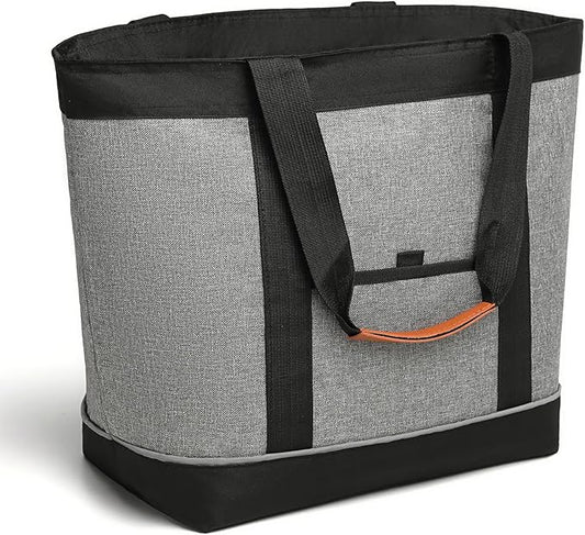 TIIOCTI Insulated Cooler Bag Reusable Grocery Tote Bags Transport Large Lunch Box for Women