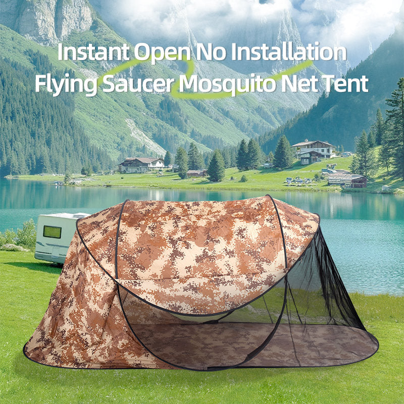 Oval-Shaped Extra-Large Outdoor And Indoor Mosquito Net Tent