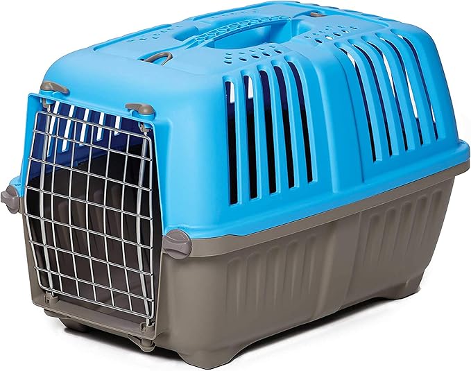MidWest Homes for Pets Spree Travel Carrier – Hard-Sided Dog & Cat Carrier, Small Pet Travel Crate with Handle, Ventilated...