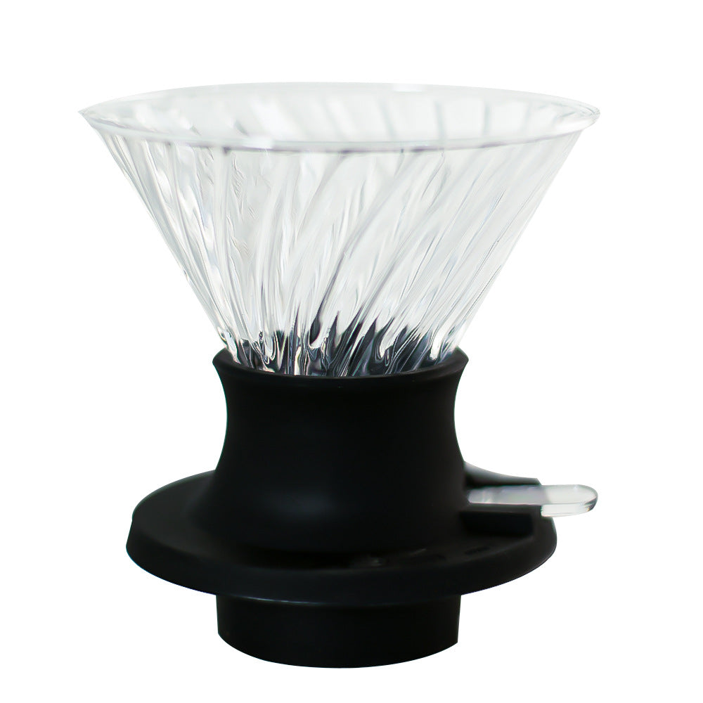 Glass Smart Cup Hand Drip Coffee Filter Set