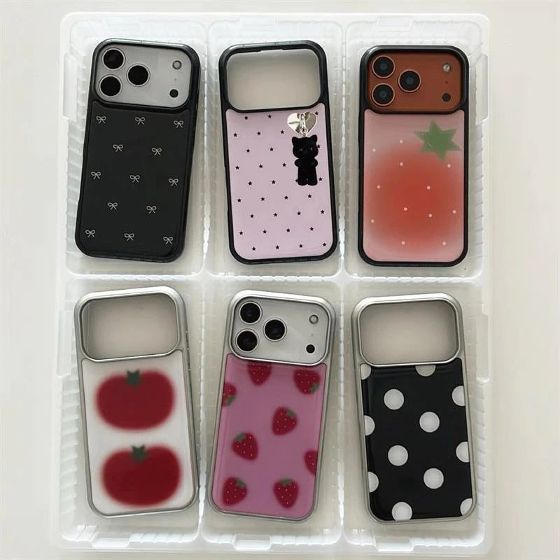 Korean-style Illustrated Epoxy Resin Phone Case