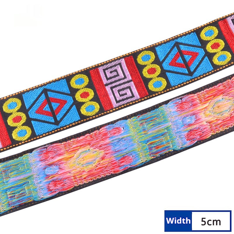 5cm Circle Jacquard Net Tape Lace Accessories Clothing Hair Accessories Trimmings Accessories