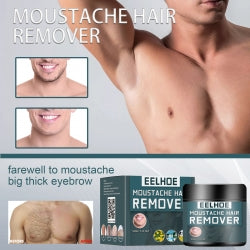 EELHOE Men's Hair Removal Cream, Facial Armpit Leg Chest Hair Clean Not Damaging Skin Hair Removal Cream