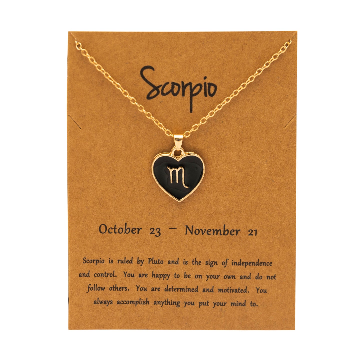 New European And American style Twelve sign Color glazed Pendant Alloy Necklace