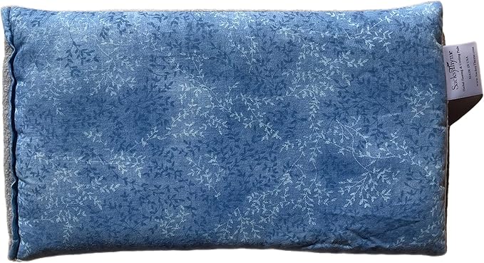 SacksyThyme Microwave Heating Pad for Cramps, Back, Neck, Shoulders, Leg Pain - Reusable Heat Pack, Hot Moist Microwavable...