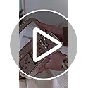 SONGMICS HOME Travel Jewelry Case, Travel Jewelry Box Organizer with Mirror, 4.1 x 8 x 2.4 Inches, Stitching, Portable, Gi...