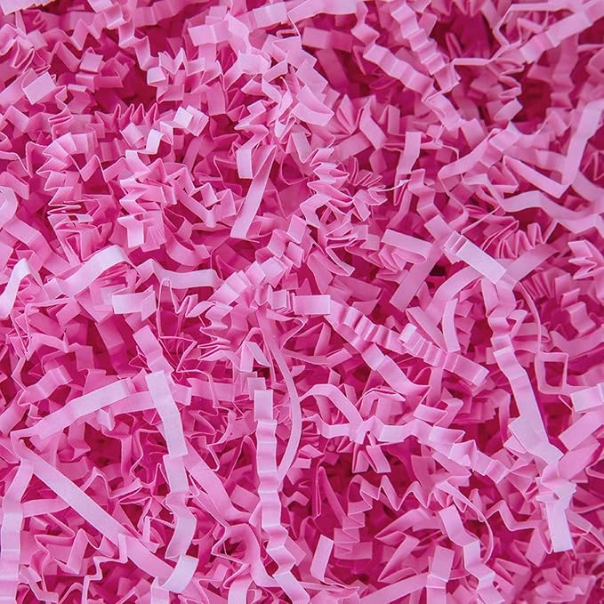 Caleihd 1/2 LB Crinkle Cut Paper Shredded Filler Paper for Gift Baskets Gift Box Confetti Shreds Decoration Stuffing for B...
