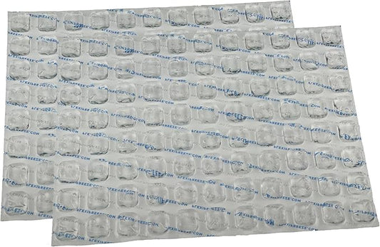 CoolerDog Refill Ice Sheets for Hydro Cooling Mat – Dog Cooling Pad Replacement Ice (2 Pack, 88 Cube Sheets)