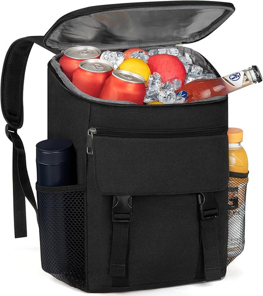 Backpack Cooler, 30 Cans Insulated Lunch Backpack for Men & Women, Portable Leak Proof Cooler Bag for Work Office Picnic B...