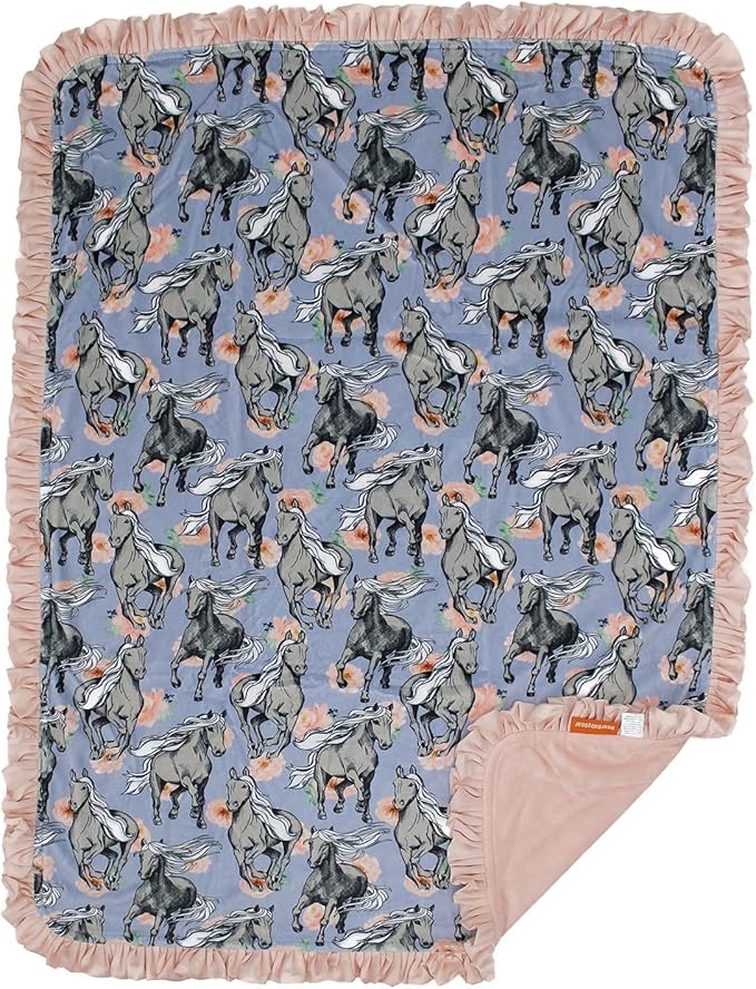 Dear Baby Gear - Reversible Baby Blankets - Soft Nursery Blanket for Newborn - Toddler Blankey - Throw Blanket for Boys & ...