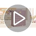 Homde Jewelry Box Large for Women: 6 Layers 5 Drawers Organizer with Mirror for Ring Earring Necklace - Storage Holder wit...