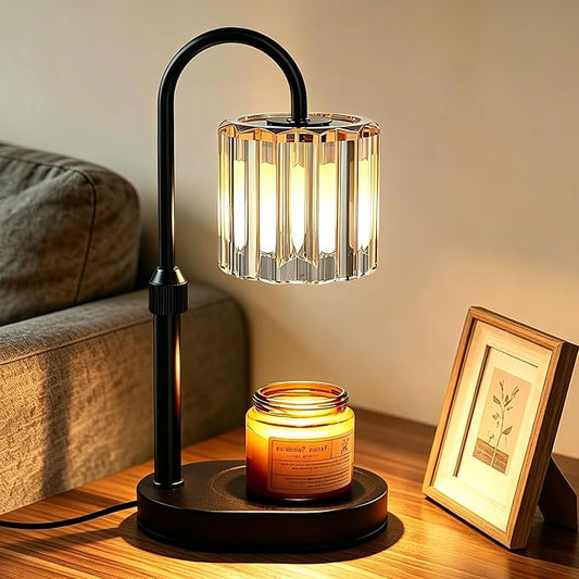 Lukasa Candle Warmer Lamp with Timer and Dimmer, Adjustable Height Candle Warmer for Candle, Birthday Gifts for Women Men,...