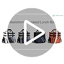 Maelstrom Lunch Box, 20L Insulated Lunch Bag for Men Women, Expandable Double Deck Leakproof Cooler Bag with 6 Pockets, Re...