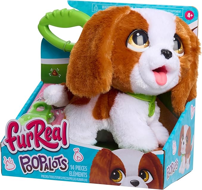 furReal Poop-a-Lots Cavalier King Charles Spaniel, Interactive Toy, for Boys and Girls, Ages 4 and Up, Kids Toys for Ages ...