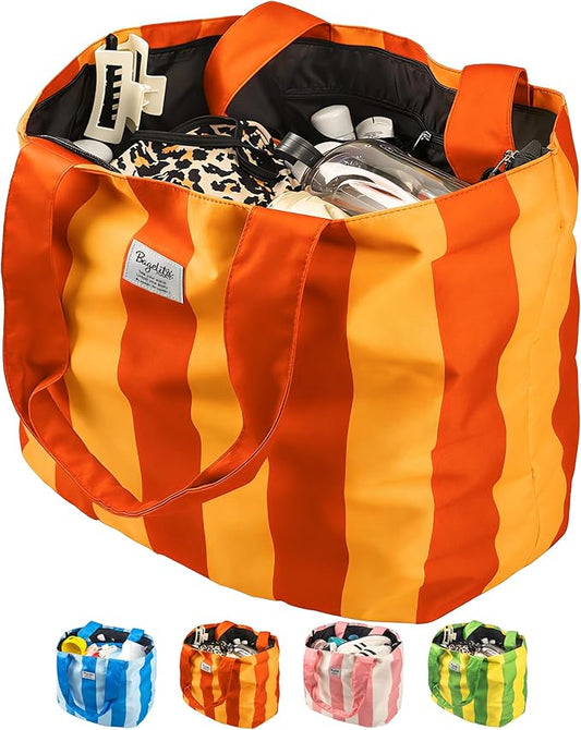 Bagelite Beach Bags Waterproof Sandproof, XL Large Pool Tote Bag for Women