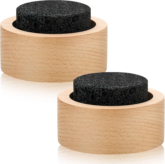 Chunful 2 Pcs Lava Rock Essential Oil Diffuser Lava Stone Passive Diffuser for Sauna Decorating at Home, Office, Bedroom, ...