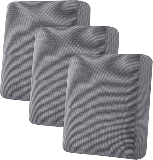H.VERSAILTEX Super Stretch Individual Seat Cushion Covers Sofa Covers Couch Cushion Cover Slipcover Sets Thick Jacquard Te...