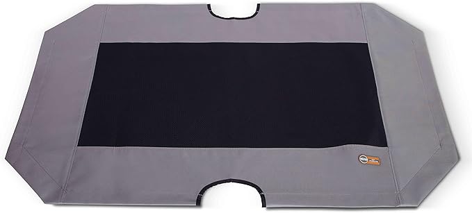 K&H Pet Products Dog Cot Replacement Cover, Designed to fit K&H XL Pet Cots (Sold Separately), Indoor Outdoor, Breathable ...