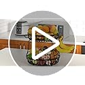Sevenblue 2 Tier Large Fruit Basket for Kitchen Counter with 2 Banana Hangers, Metal Stackable Fruit Bowl for Kitchen Coun...