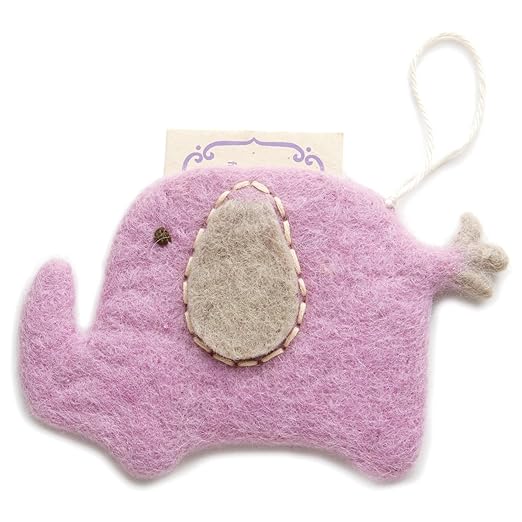 Amazon Hallmark Gift Card or Money Holder: Felt Elephant Pouch