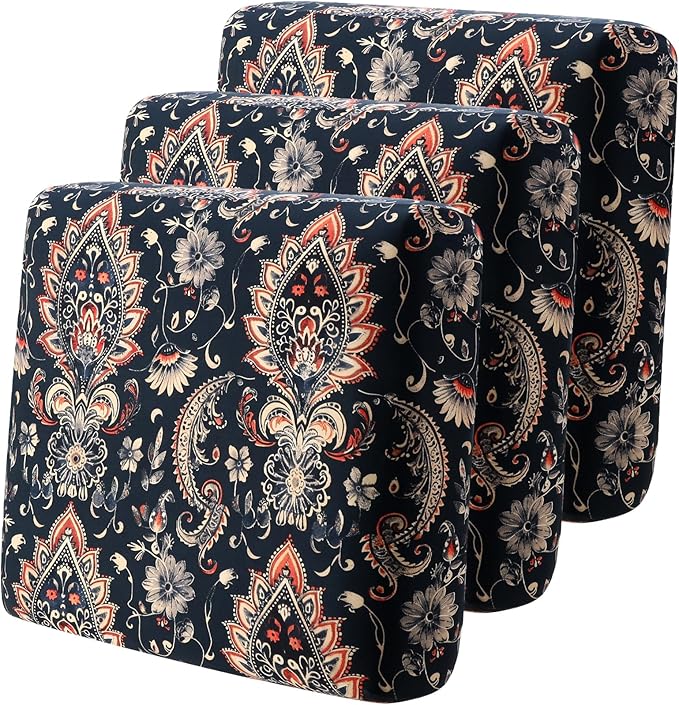YISUN Sofa Couch Cushion Covers, Stretch Printed Couch Seat Slipcover, Soft Couch Cover for Dogs, Washable Non-Slip Furnit...